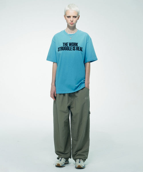 WORK STRUGGLE TEE - 3 COLORS BLUE