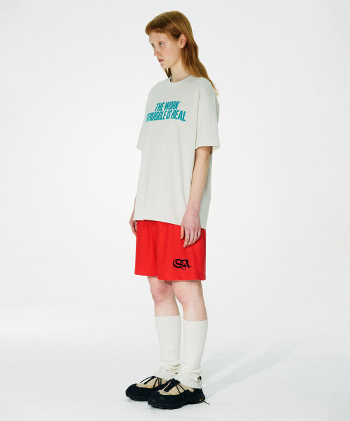 WORK STRUGGLE TEE - 3 COLORS WHITE