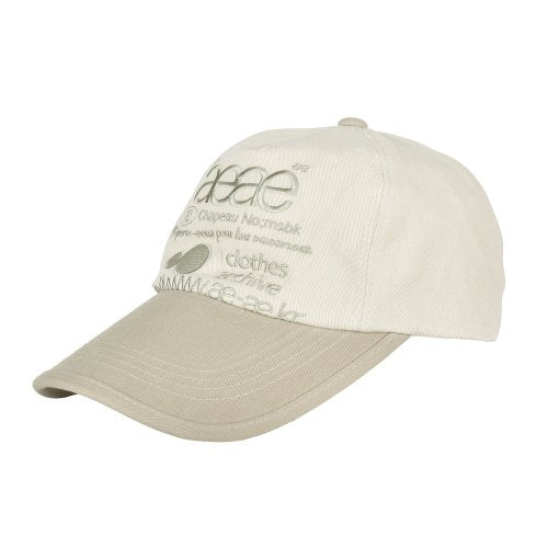 WEB LOGO 5 PANNEL BALL CAP - 5 COLORS KHAKI
