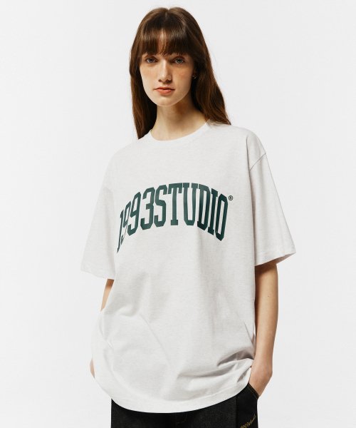 AUTHENTIC ARCH LOGO T-SHIRT - 4 COLORS LIGHT GREY