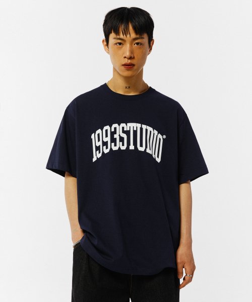 AUTHENTIC ARCH LOGO T-SHIRT - 4 COLORS NAVY