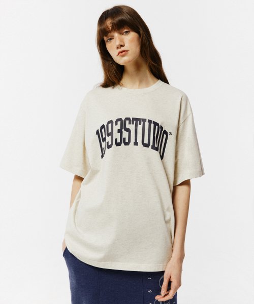 AUTHENTIC ARCH LOGO T-SHIRT - 4 COLORS BEIGE