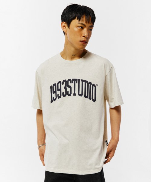 AUTHENTIC ARCH LOGO T-SHIRT - 4 COLORS BEIGE