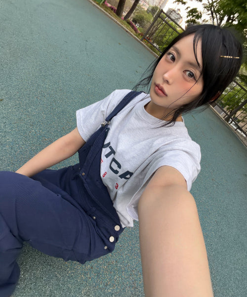 83 FLAG LOGO T-SHIRT - 4 COLORS NAVY