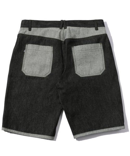 LAYER DENIM PANTS - 2 COLORS BLACK