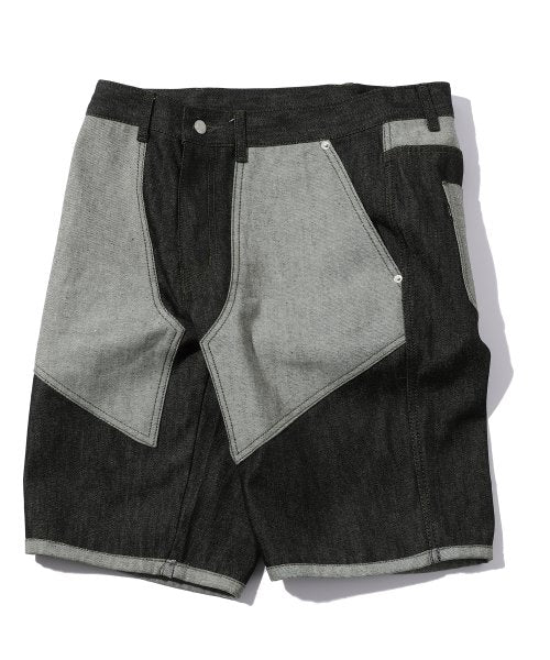 LAYER DENIM PANTS - 2 COLORS BLACK