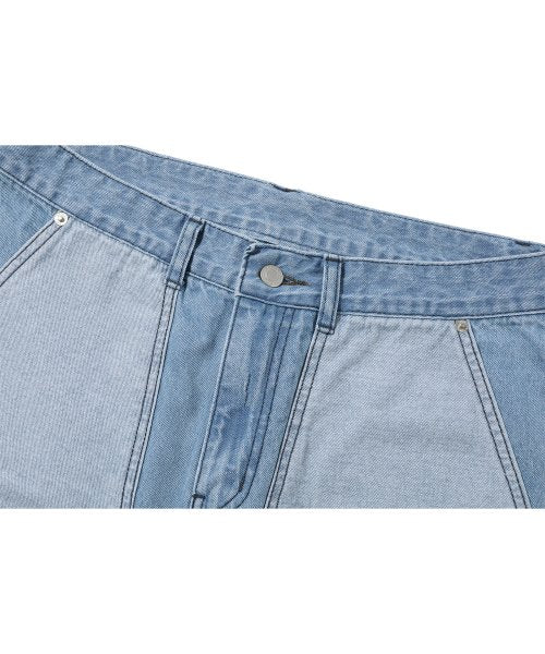 LAYER DENIM PANTS - 2 COLORS INDIGO
