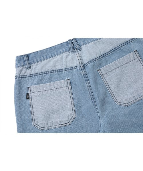 LAYER DENIM PANTS - 2 COLORS INDIGO