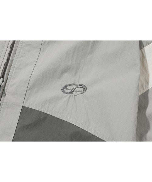 CRACKING HOOD WINDBREAKER - 2 COLORS GREY