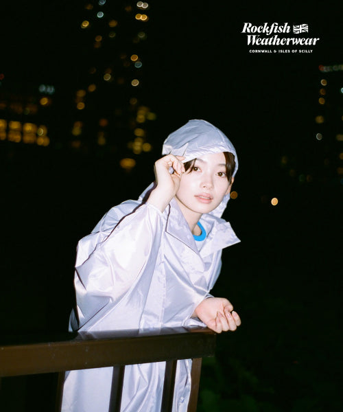 PACKABLE RAIN PONCHO - 4 COLORS IVORY