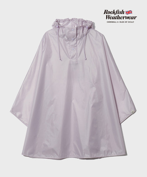 PACKABLE RAIN PONCHO - 4 COLORS IVORY