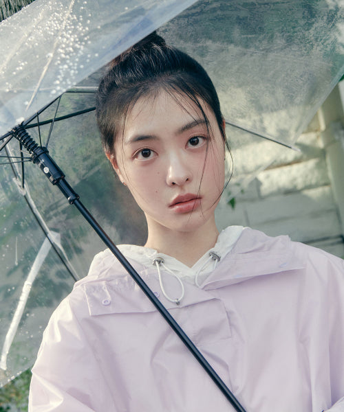 PACKABLE RAIN PONCHO - 4 COLORS IVORY