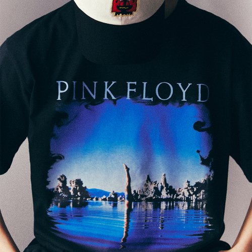 WISH YOU WERE HERE TEE BLACK