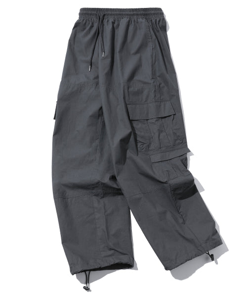 WIDE OVER CARGO PANTS - 4 COLORS CHARCOAL