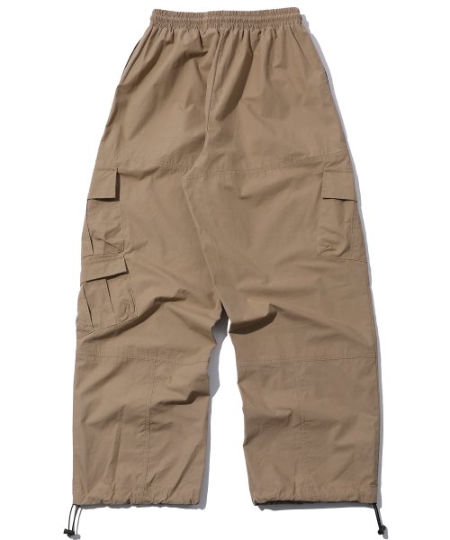 WIDE OVER CARGO PANTS - 4 COLORS BEIGE