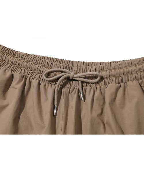 WIDE OVER CARGO PANTS - 4 COLORS BEIGE