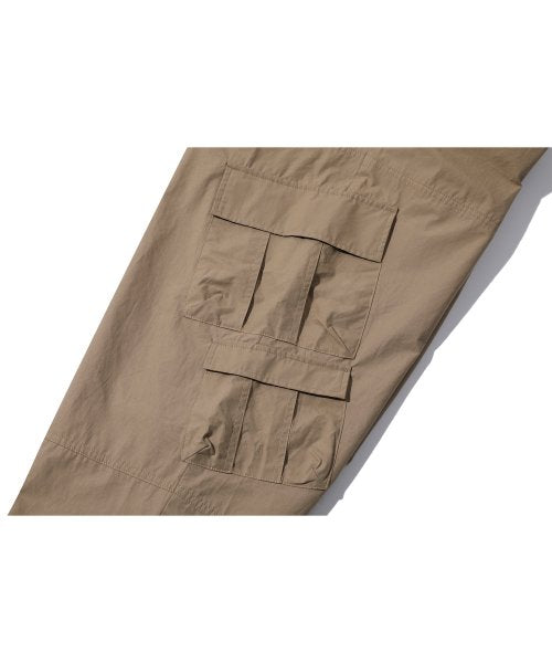 WIDE OVER CARGO PANTS - 4 COLORS BEIGE
