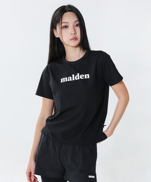 WOMEN AIRIES LOGO SHORT SLEEVE - 6 COLORS BLACK