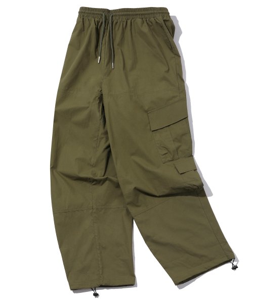 WIDE OVER CARGO PANTS - 4 COLORS KHAKI