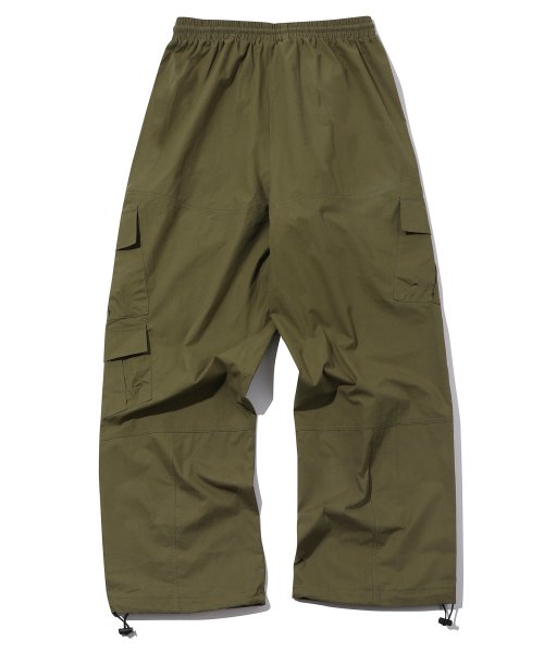 WIDE OVER CARGO PANTS - 4 COLORS KHAKI