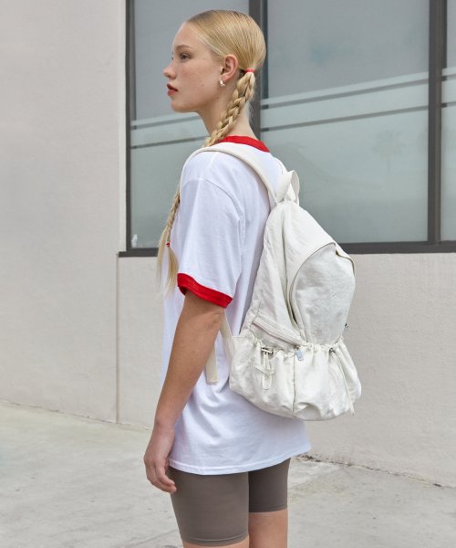 TIED BACKPACK · - 3 COLORS CREAM