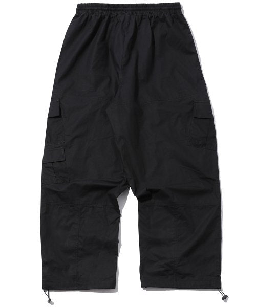 WIDE OVER CARGO PANTS - 4 COLORS BLACK