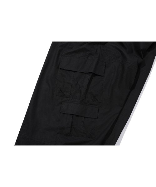 WIDE OVER CARGO PANTS - 4 COLORS BLACK
