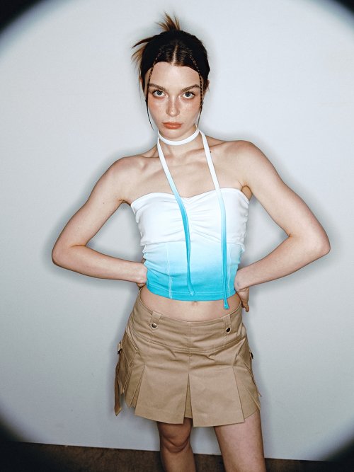 TOP [BLUE] - 2 COLORS BLUE