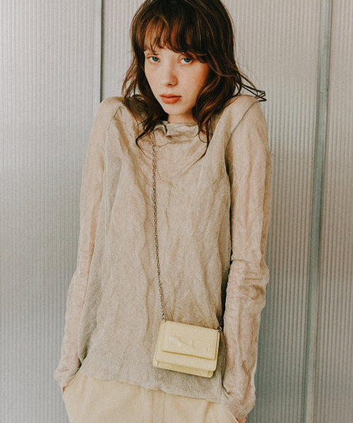 CHAPTER SHOULDER BAG - 5 COLORS IVORY