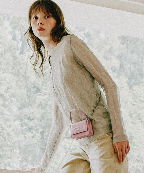 CHAPTER SHOULDER BAG - 5 COLORS IVORY