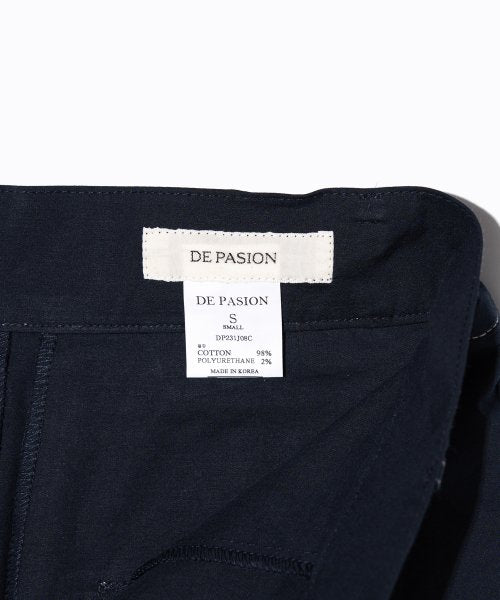 HIGH WIDE PANTS - 3 COLORS NAVY