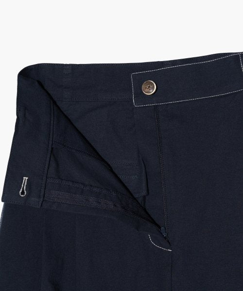 HIGH WIDE PANTS - 3 COLORS NAVY