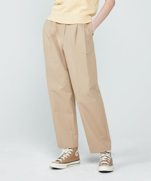 COTTON PANTS - 2 COLORS BEIGE