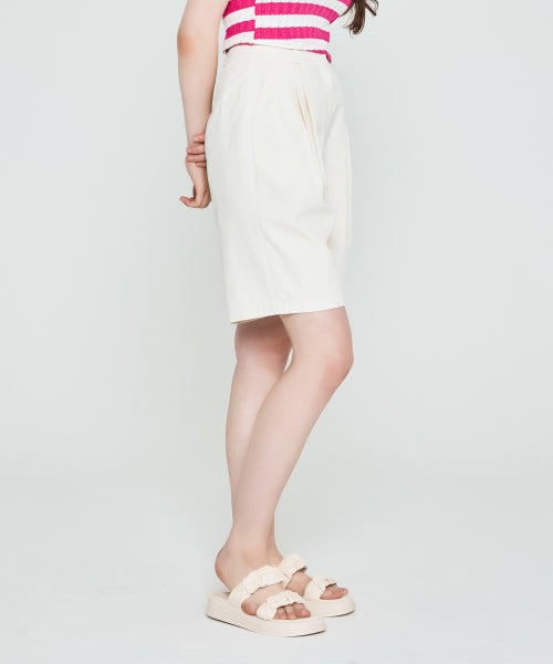 HALF PANTS - 2 COLORS IVORY