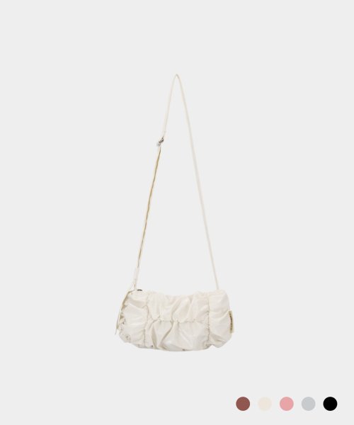 POPCORN SWING MINI SHOULDER CROSSBODY BAG - 5 COLORS BLACK
