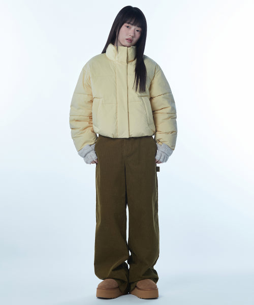 WOMENS DAILY PUFFER SHORT PADDING JACKET #韓韶禧同款! - 10 COLORS BUTTER