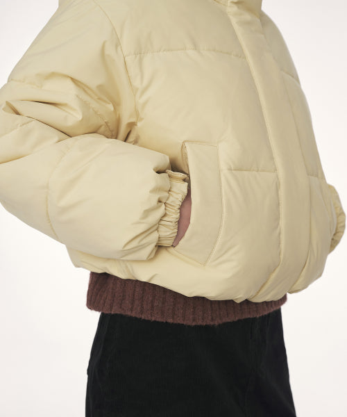 WOMENS DAILY PUFFER SHORT PADDING JACKET #韓韶禧同款! - 10 COLORS BUTTER