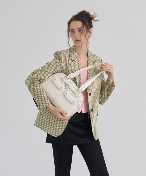 INDIRA SHOULDER BAG - 6 COLORS IVORY