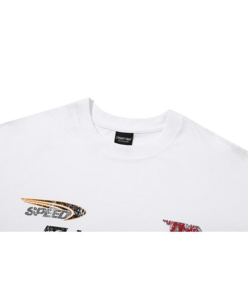 HANABI RACING PIGMENT LONG SLEEVE - 2 COLORS WHITE