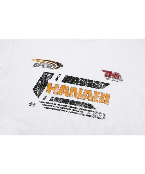 HANABI RACING PIGMENT LONG SLEEVE - 2 COLORS WHITE