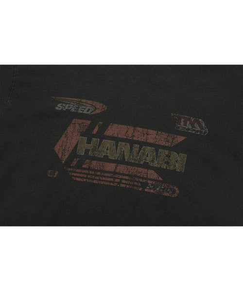 HANABI RACING PIGMENT LONG SLEEVE - 2 COLORS BLACK
