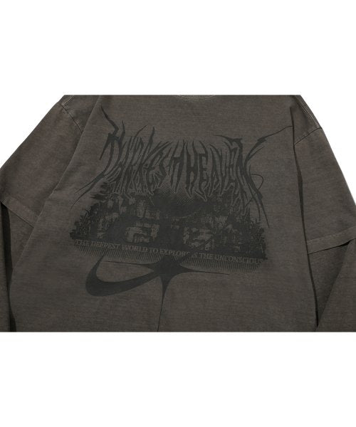 VISIONARY LAYERED PIGMENT LONG SLEEVE - 2 COLORS BEIGE