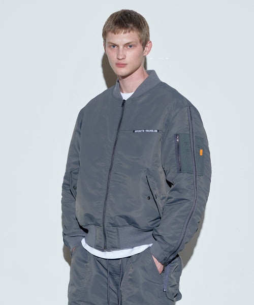 MA 1 FLIGHT JACKET CHARCOAL