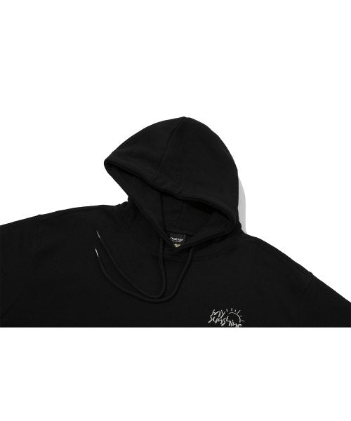MY SUNSHINE EMBROIDERY HOODIE - 2 COLORS BLACK