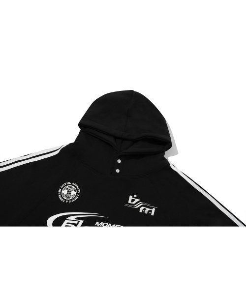 RAGLAN HOODIE - 2 COLORS BLACK