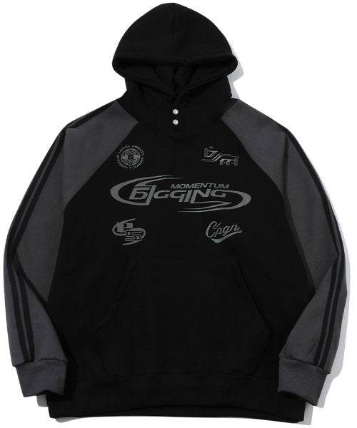 RAGLAN HOODIE - 2 COLORS AS SHOWN