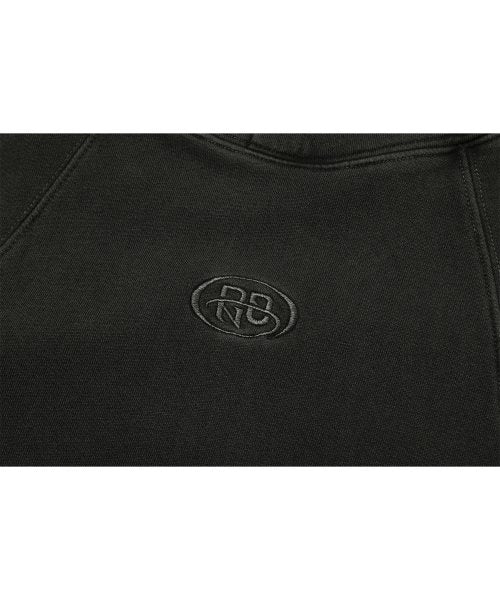 CP PIGMENT SNAP HOODIE - 2 COLORS BLACK