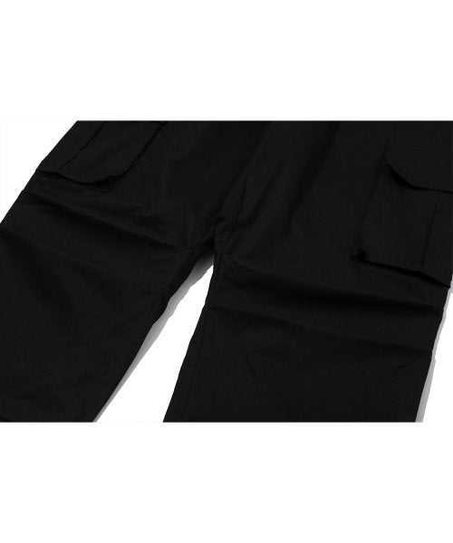 WIDE CARGO DART PANTS - 2 COLORS BLACK