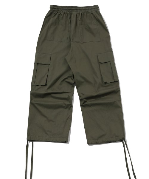 WIDE CARGO DART PANTS - 2 COLORS KHAKI