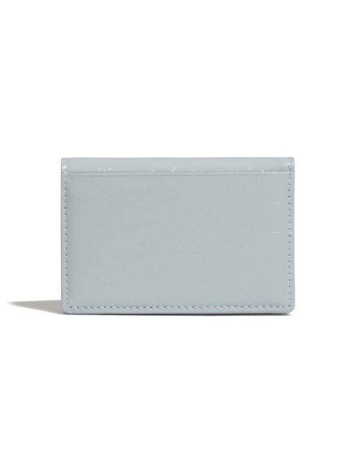 CRINKLE SOFT CARD CASE COOL - 10 COLORS GREY